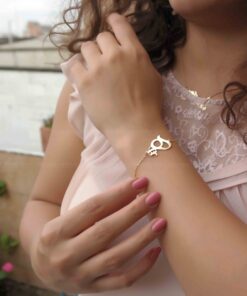 دستبند حرف ه